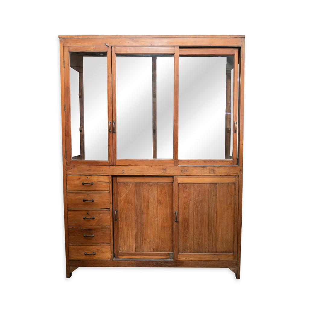 Wood & Glass Cabinet #25