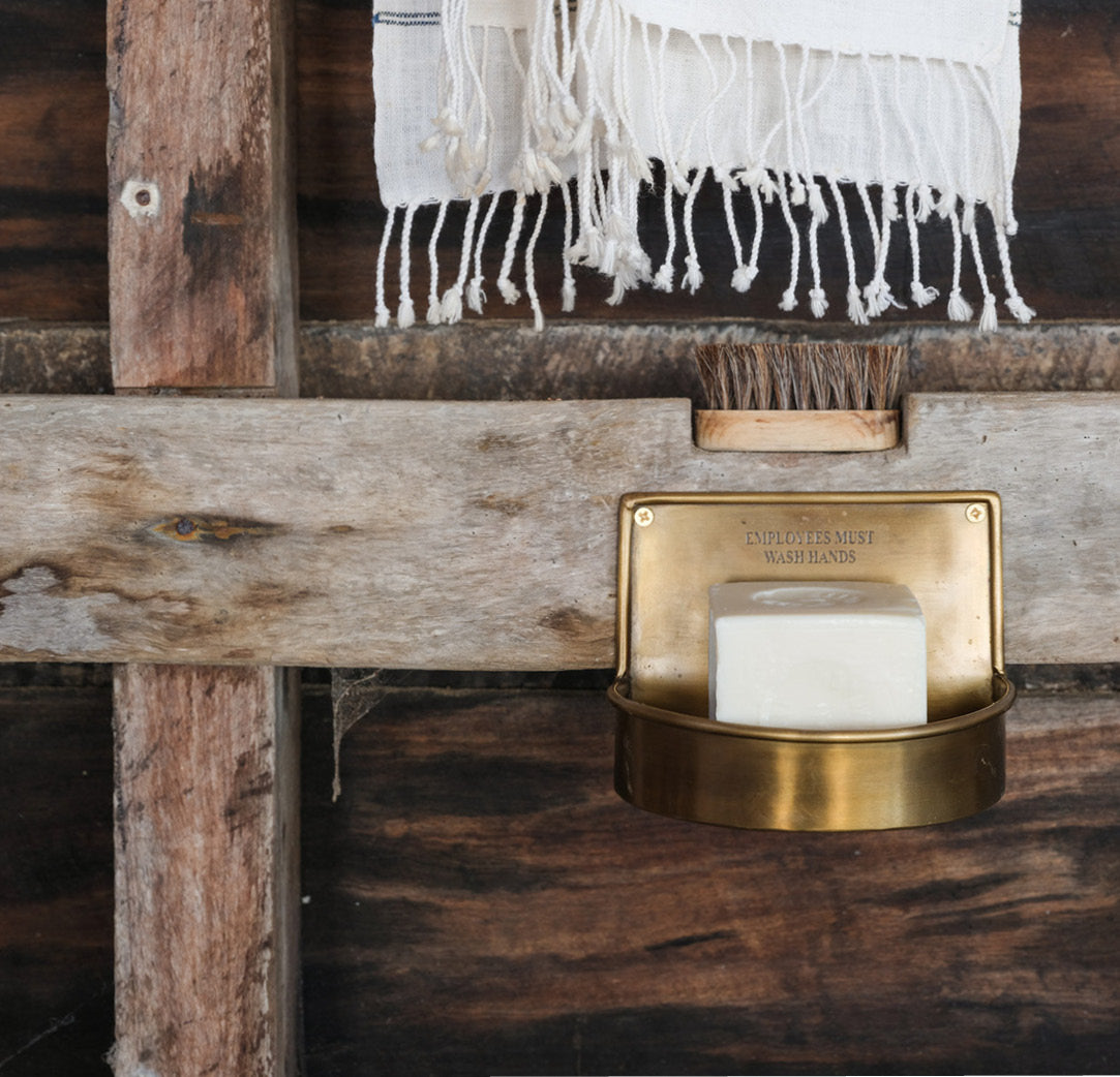 Styling With Hardware: The Tinsmith Soap Dish