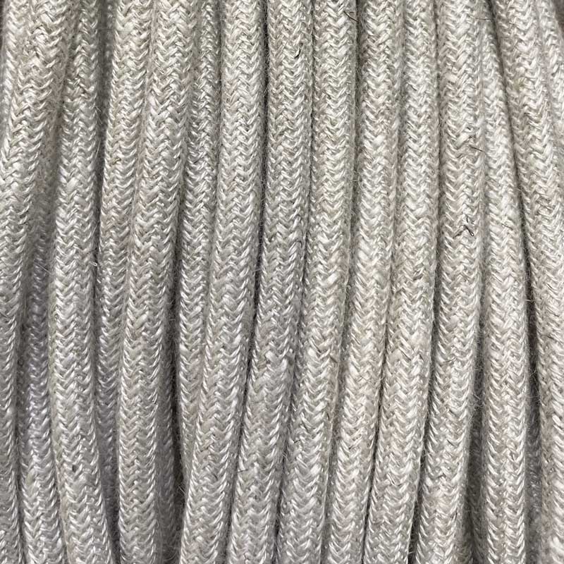Linen Lighting Cord 1m Length